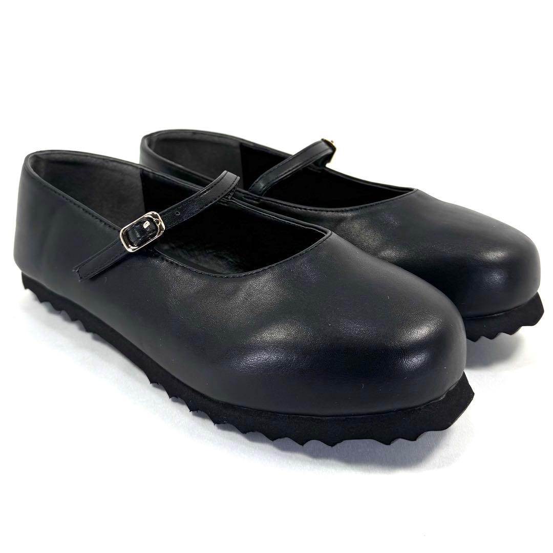 【未使用級】Racbakiラクバキ クラシックパンプス ブラック S