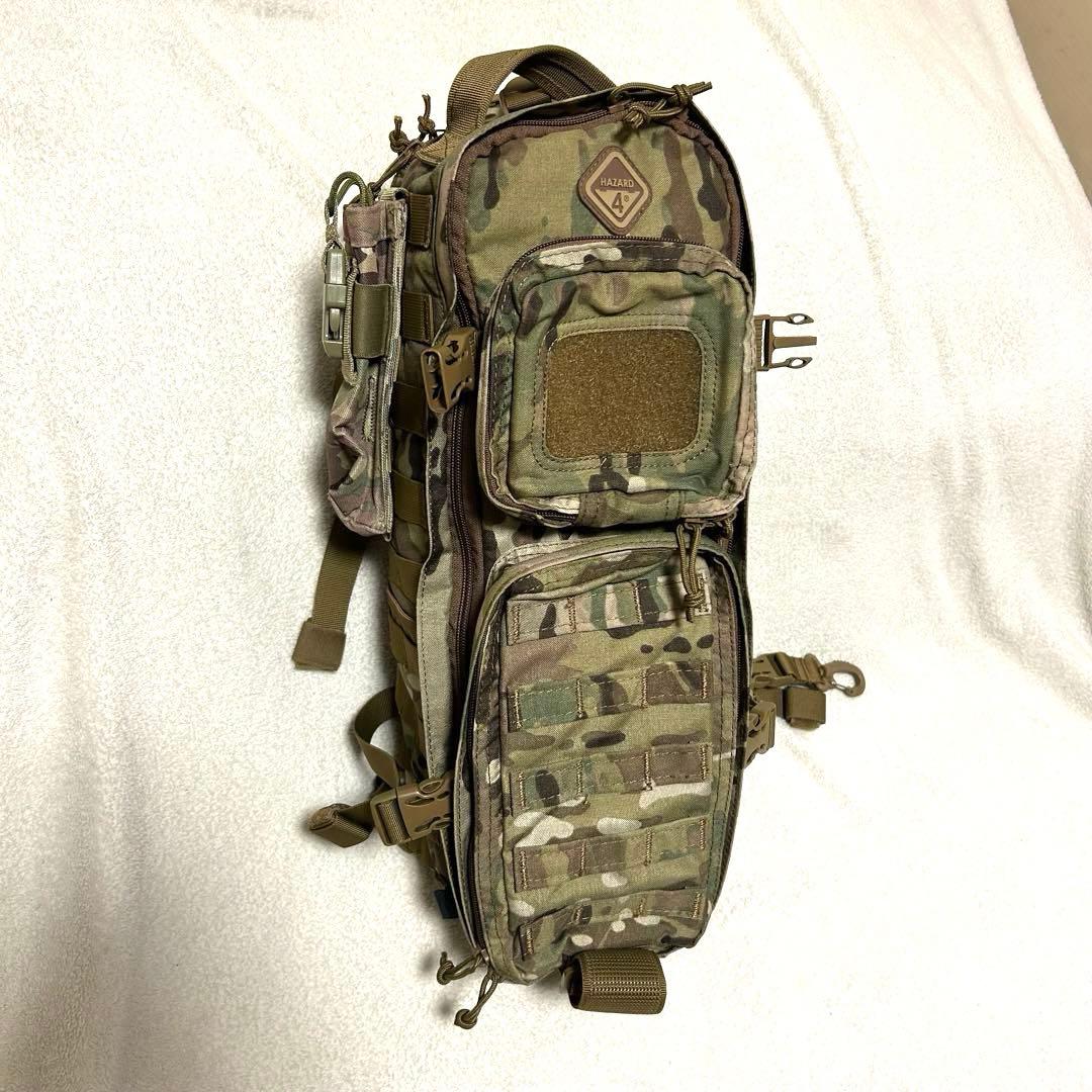 【極美品】HAZARD4 ハザード4 Plan b マルチカム スリングバッグ