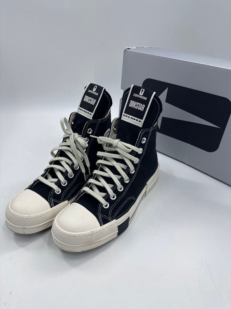 希少/美品/rick owens DRKSHDW × converse/26.5