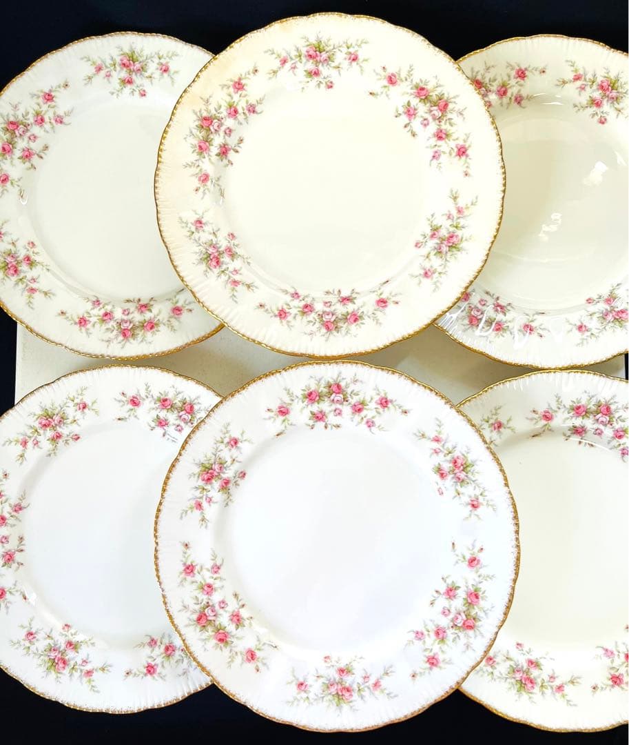 パラゴン  VictorianaRose  ヴィクトリアナローズ ディナー　６枚