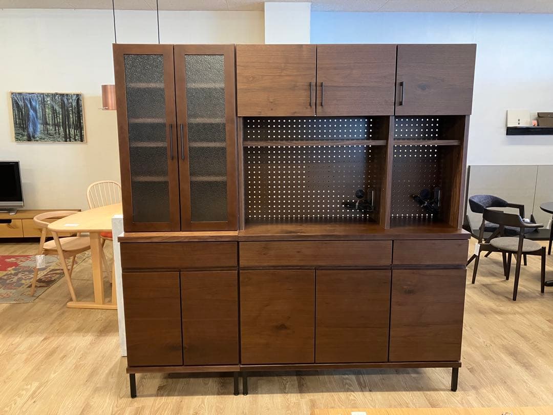 ienowa EMI 60食器棚　ウォールナット材　展示品