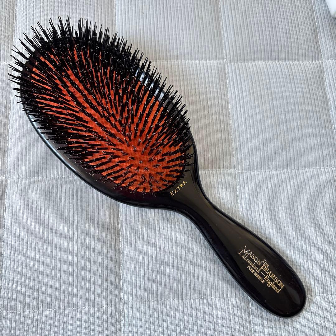 Mason Pearson エクストララージブリッスル　クリーニングブラシ付き