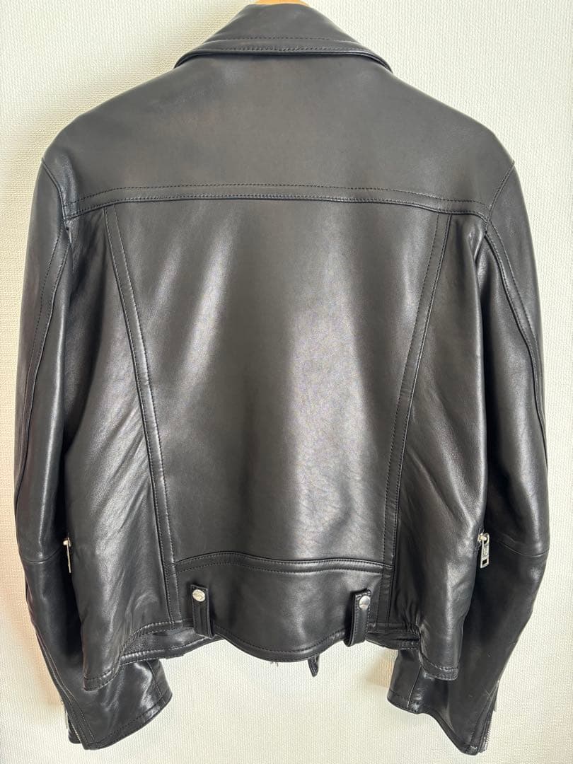 BLACK LABEL CRESTBRIDGE ダブルライダースレザージャケット