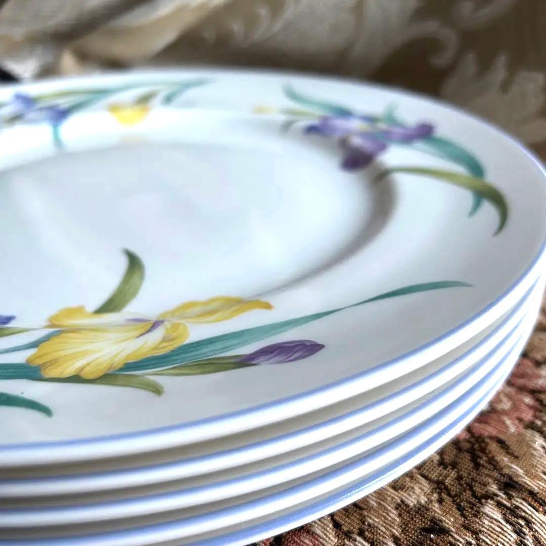 【新品】英国製  【LADYWOOD】アイリス花柄 5枚