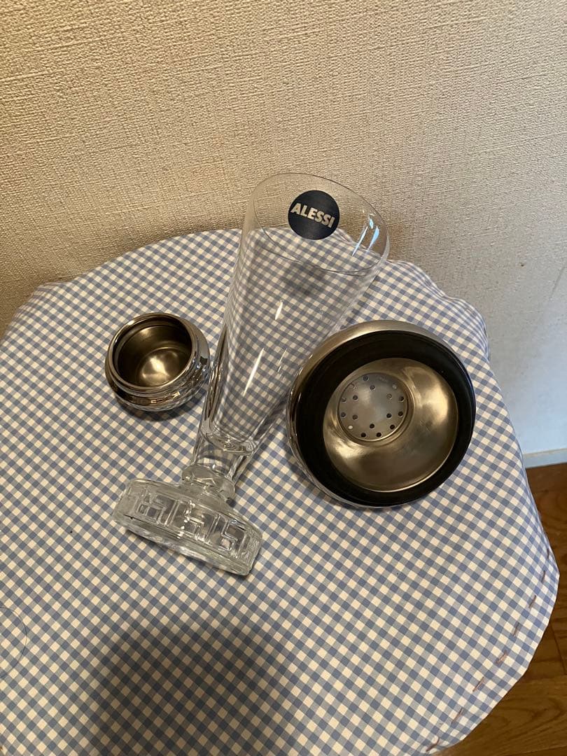 Alessi カクテルシェーカーとレモン絞りとオマケ