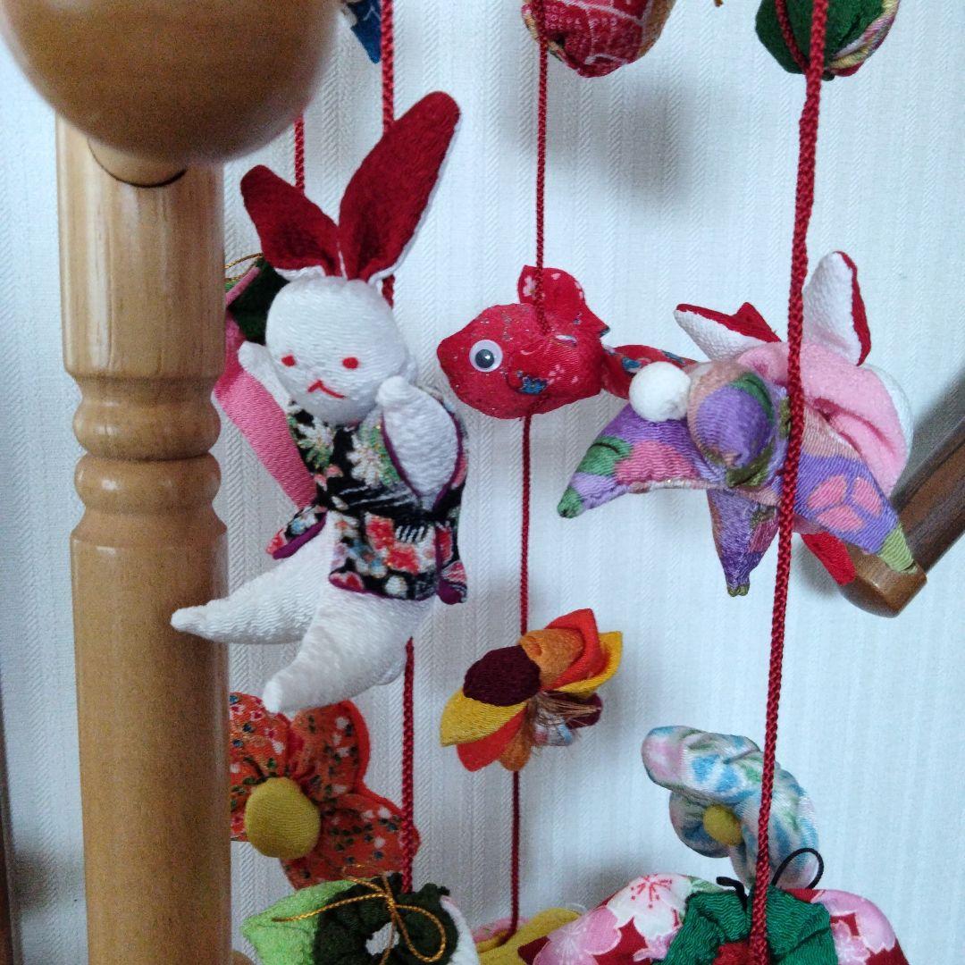吊るし飾り　吊るし雛　ちりめん細工　雛祭り