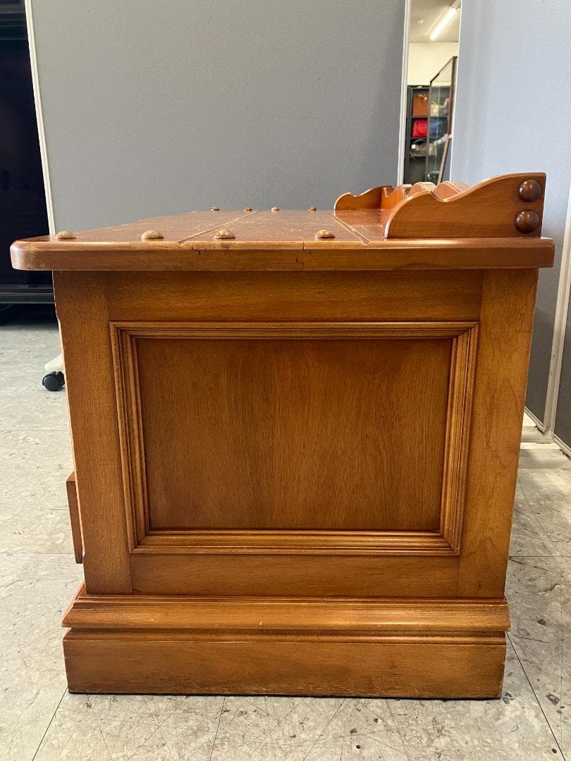 横浜ダニエル ベンチ収納 ベンチチェスト ブラウン