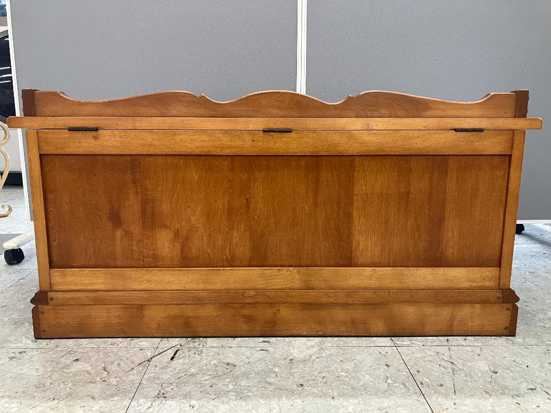 横浜ダニエル ベンチ収納 ベンチチェスト ブラウン