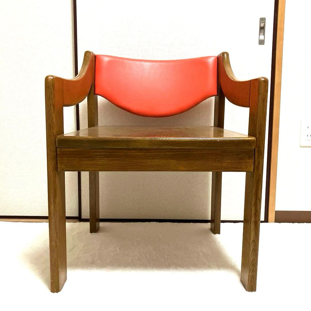 KOSUGAコスガ・希少無垢材使用北欧風ヴィンテージアームチェア