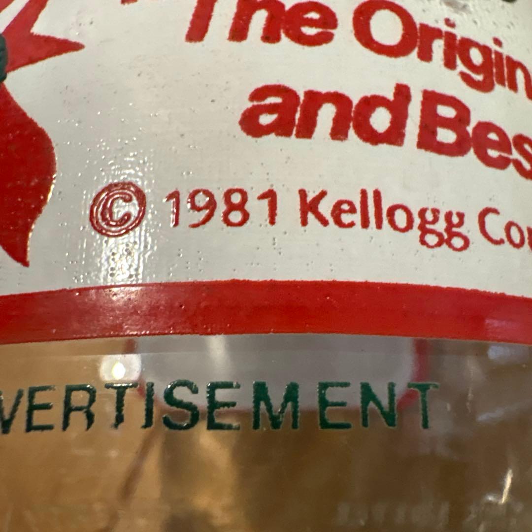 1981-89年　ケロッグ　コーネリアス　アドバタイジング　ボトル　フルセット
