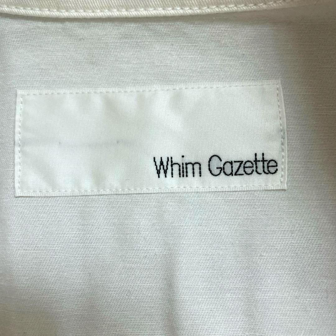 【Z 断捨離中】ウィムガゼット　2025ss ツイルジャンプスーツ 白