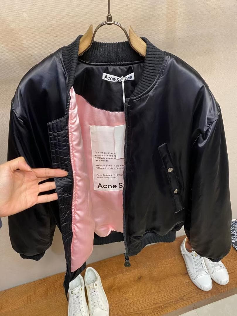 Acne Studios MA-1ジャケット ブラック Mサイズ