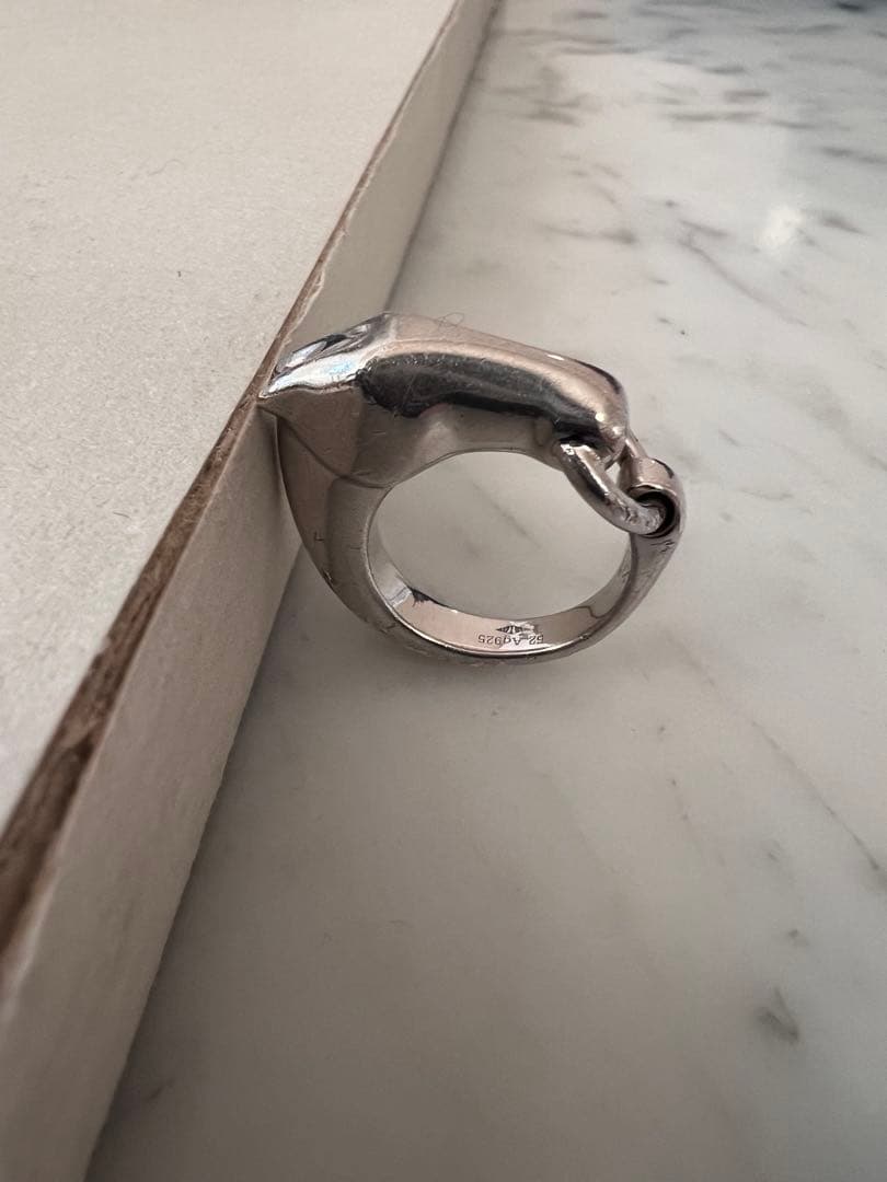 12/31午前販売終了！エルメス HERMES リング指輪　ギャロップ #52