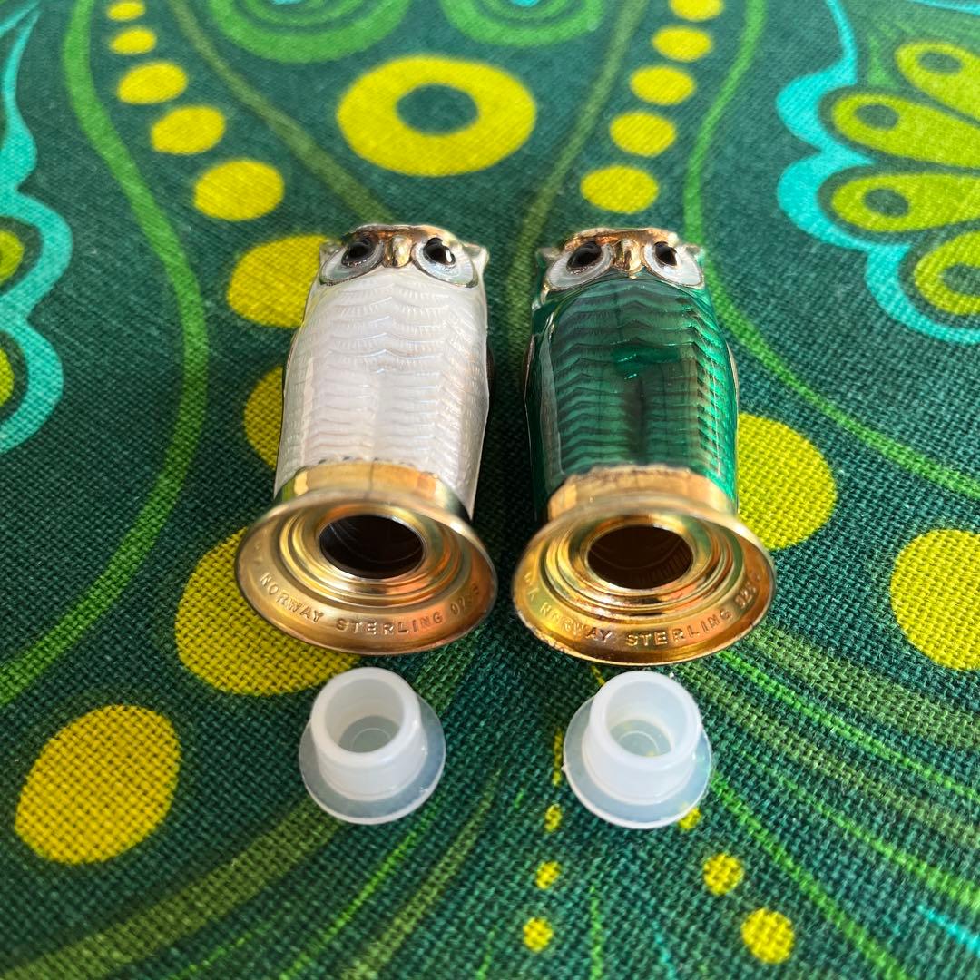 ☆デヴィッド・アンデルセン☆フクロウ☆ソルト＆ペッパーシェイカー☆2個セット