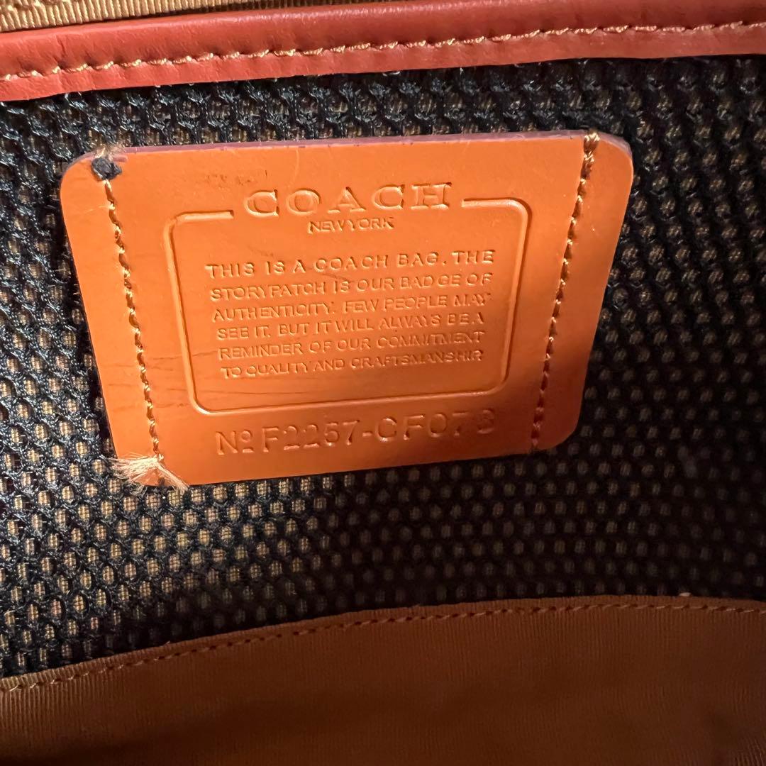 希少 COACH コーチ レキシー ボディーバッグ シグネチャー メンズ