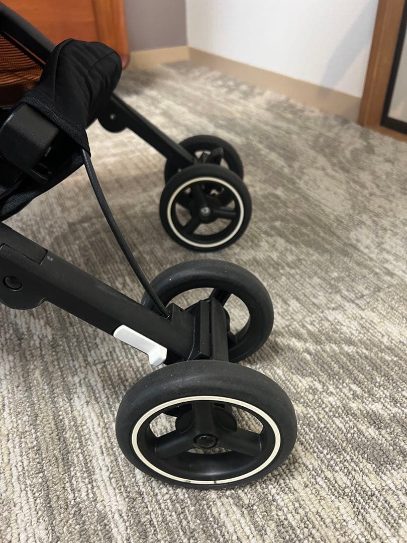 折りたたみ式ベビーカー　ポキット　エアー　収納袋付き