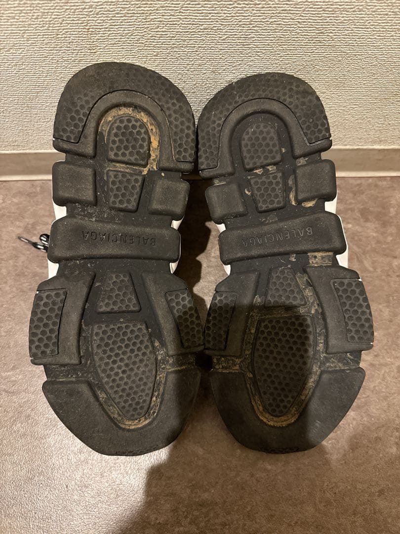 【美品】バレンシアガ　グレー ソックススニーカー 36