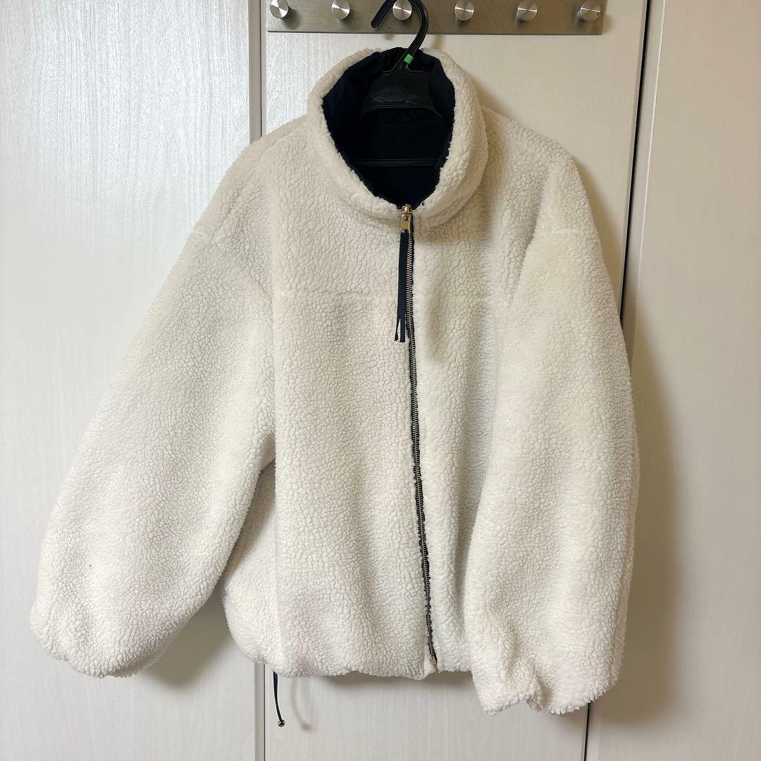 【美品】UNFILO TAION コラボ リバーシブルボアダウン 人気完売商品