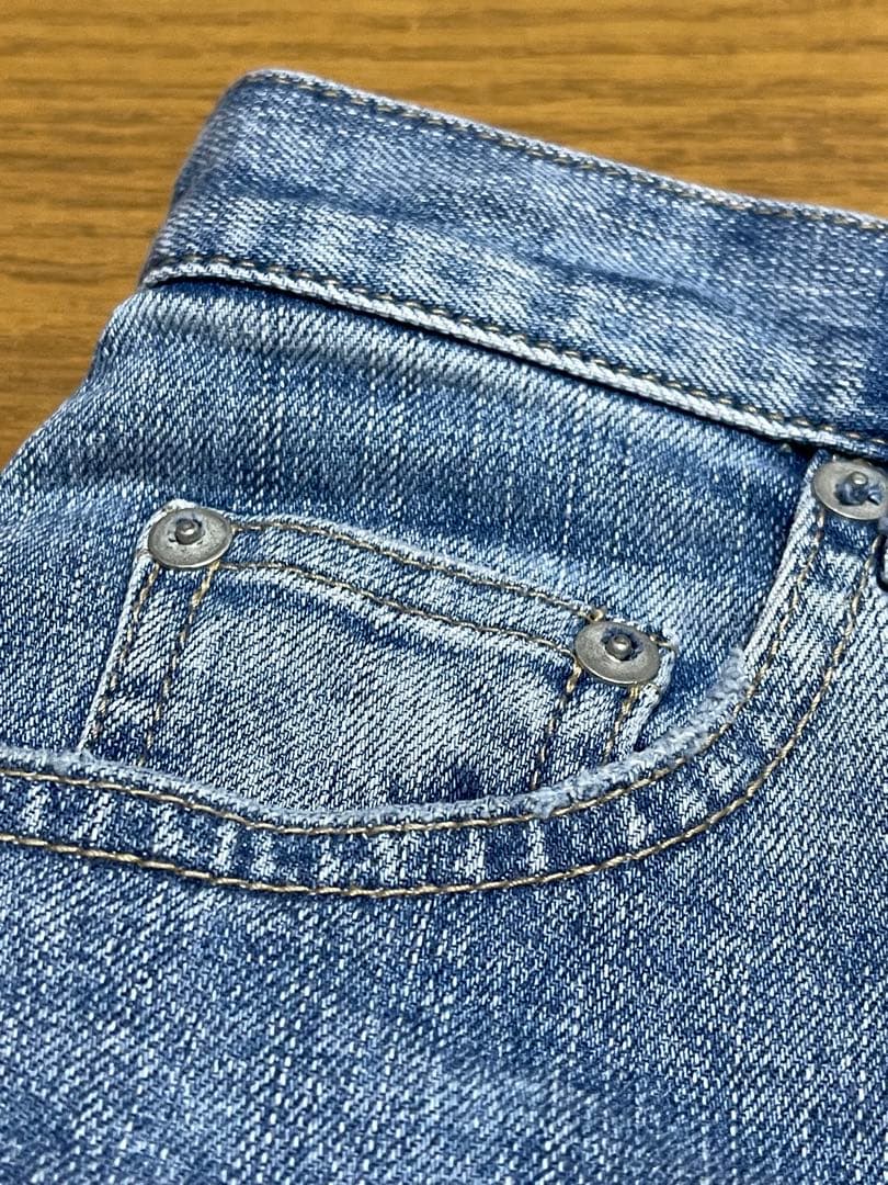 LOUNIE パールつきデニムスカート