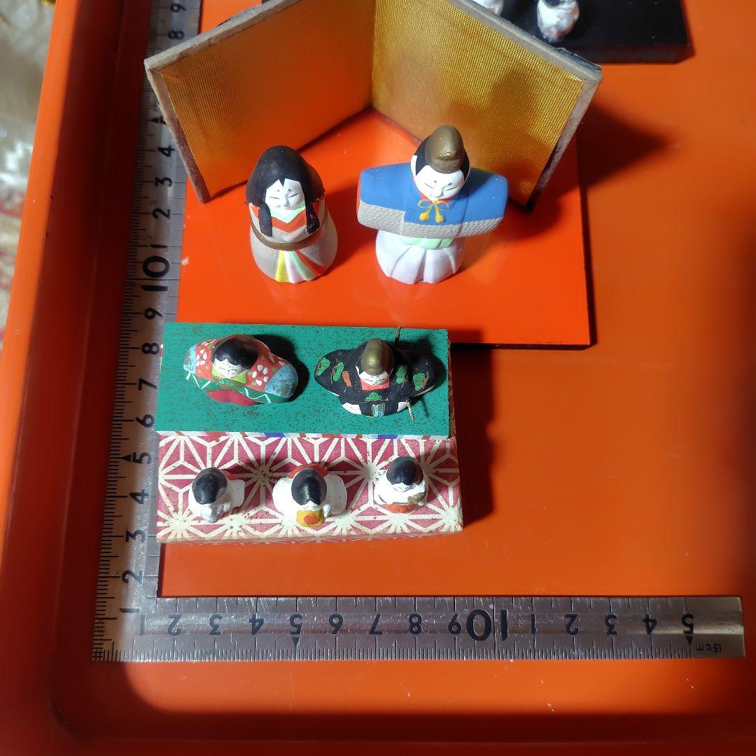 豆雛人形　ひな人形　ひなまつり