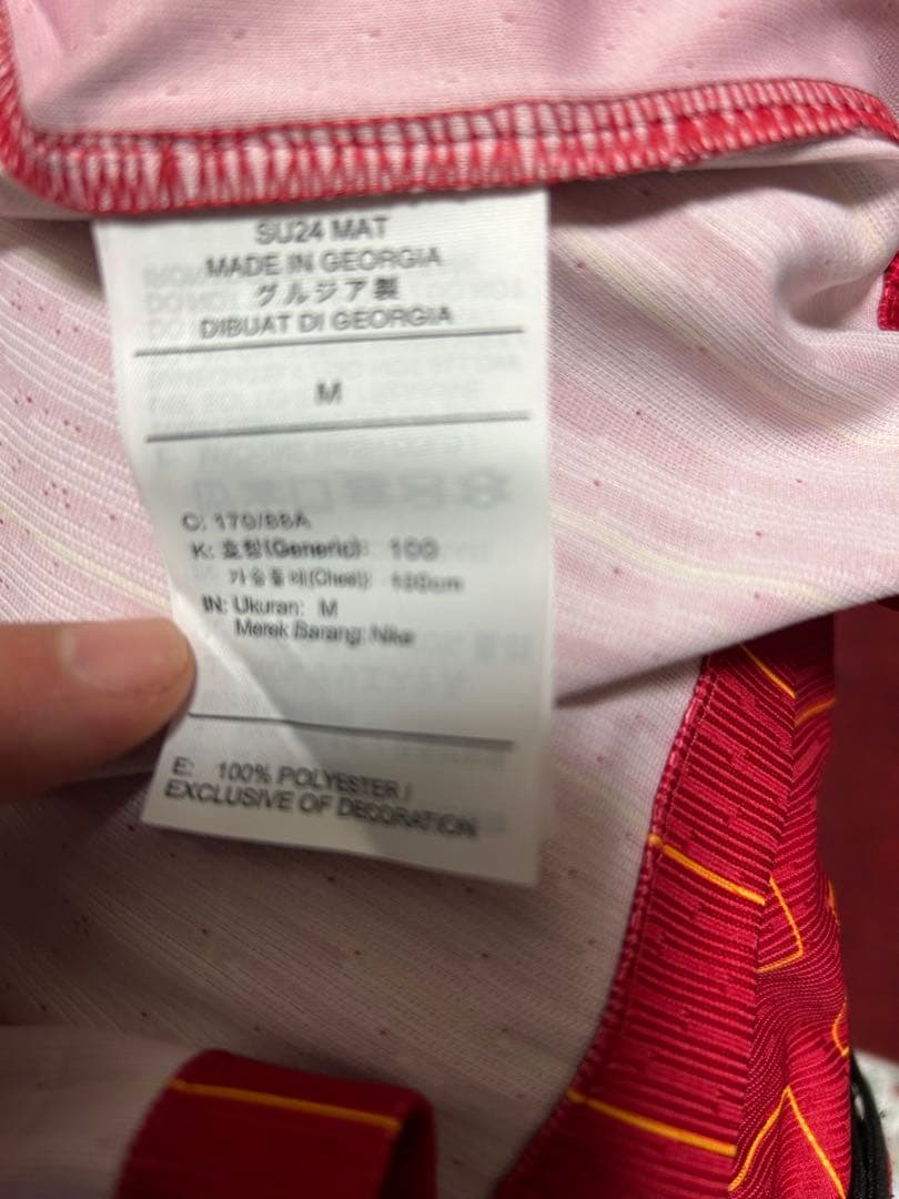 リバプールリヴァプール24-25サラー選手オーセンティックユニフォーム