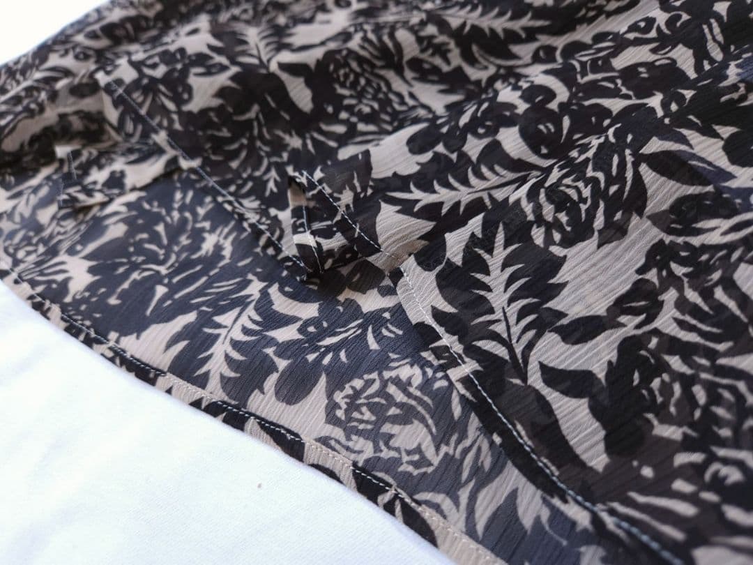 ◇aki様・専用◇23区 ボタニカルプリント スキッパー ブラウス 38