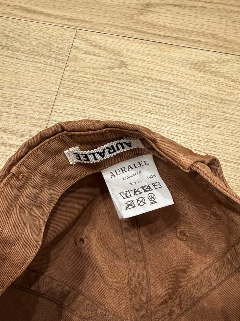 帽子 AURALEE KIJIMATAKAYUKI PRODUCT DYED CAP