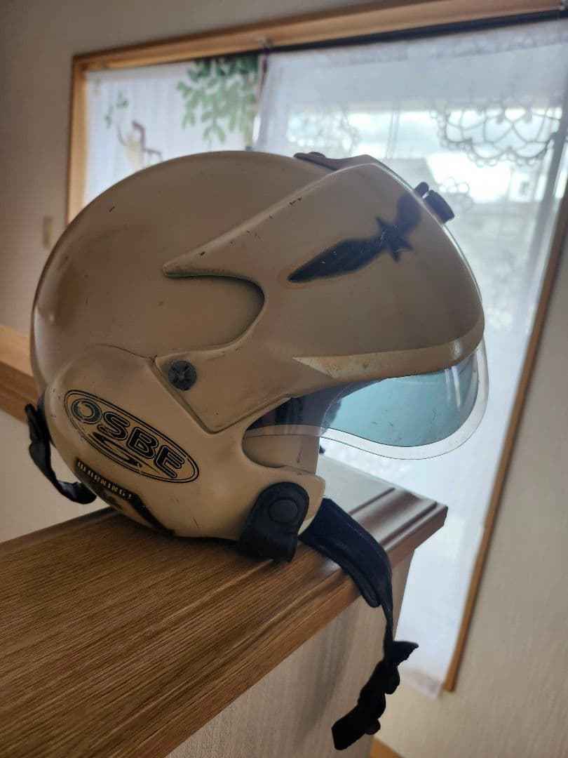 OSBE ジェットヘルメット 、空軍？自衛隊？