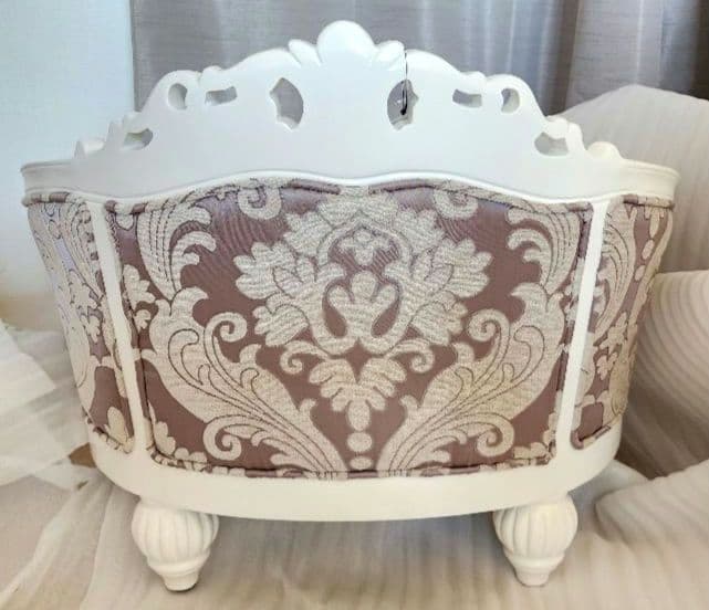 高級 フレンチ ロココ ミニ ソファー 飾り スーパードルフィー 子供 ペット