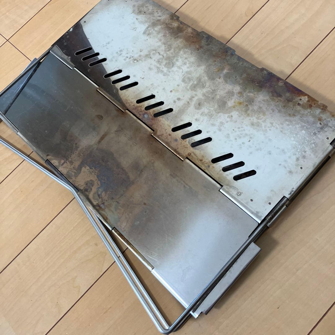 mont-bellモンベル　フォールディング ファイヤーピット　焚き火台　セット