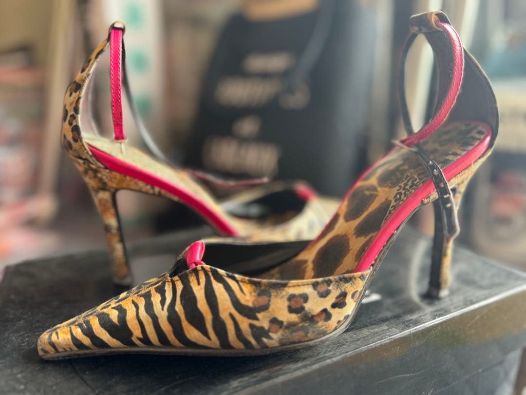 mitukun 　おまとめ アニマル柄パンプス➕ゼブラスカート