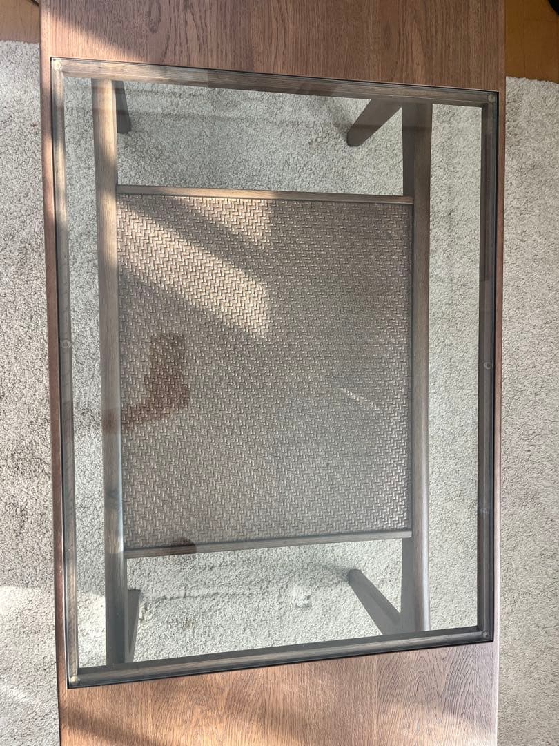 CRASHGATE クラッシュゲート リビングテーブル ローテーブル ブラウン