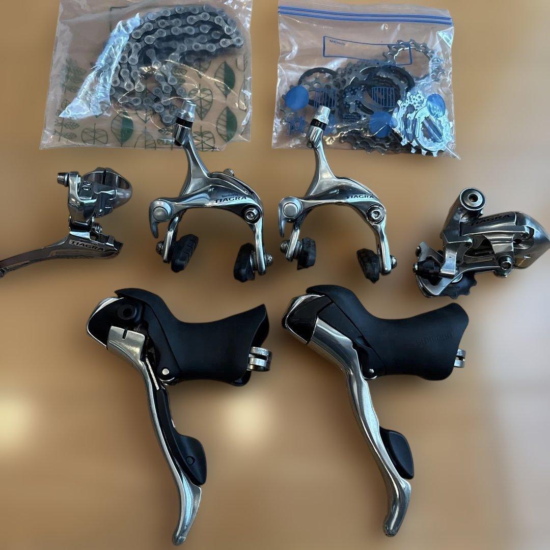 美品　Tiagra 4500 コンポセット