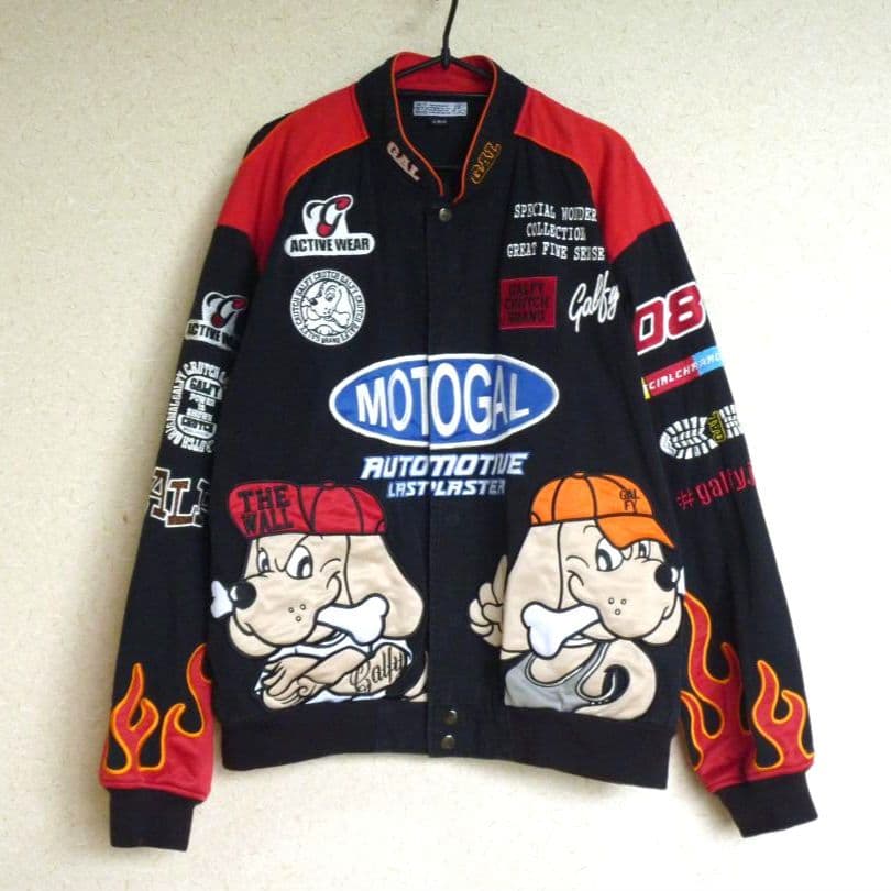 GALFY　ガルフィー　レーシングジャケット　綿　マルチカラー　XL