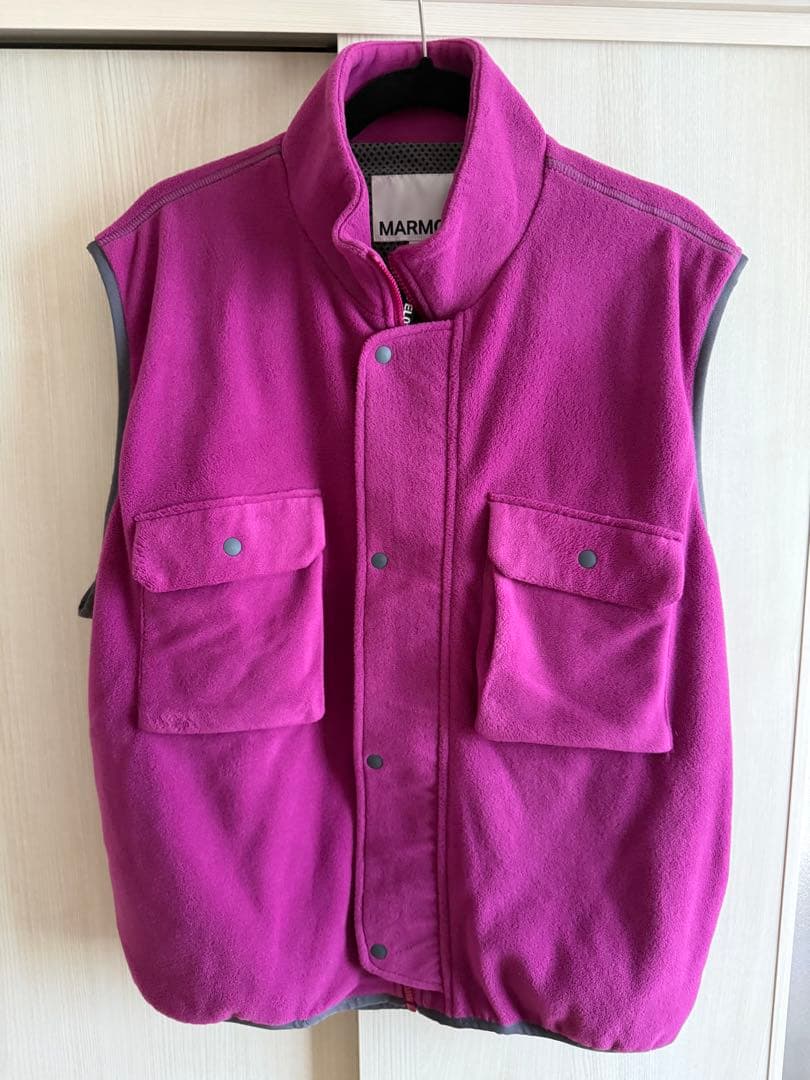 MARMOT micro fleece vest フリースダウンベスト