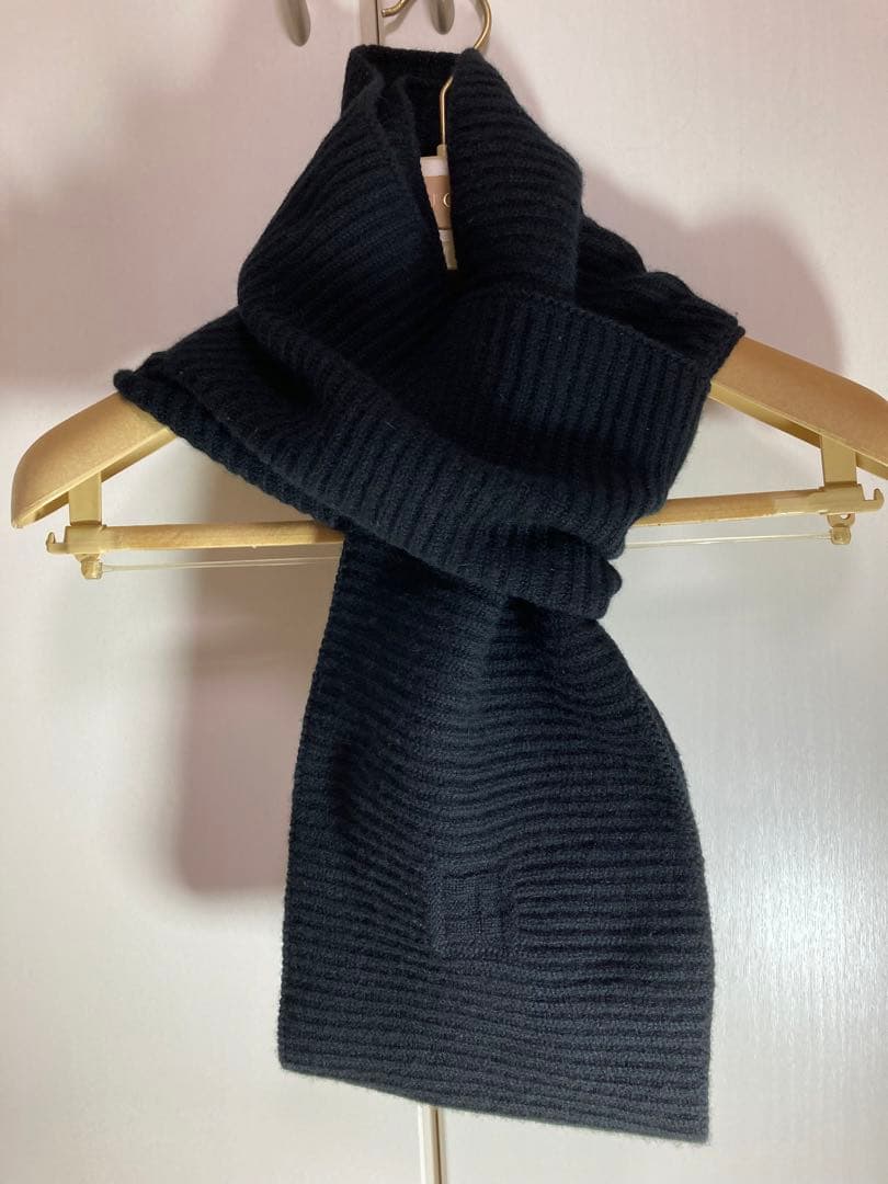 ☆エルメス☆ カシミア　スヌードマフラー　　#ユニセックス