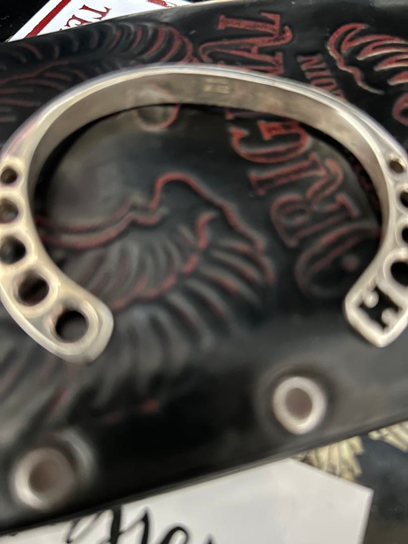 マ*ん様 HOSANNA ホザーナ ドリルド バングル ブレスレット テンダーロ