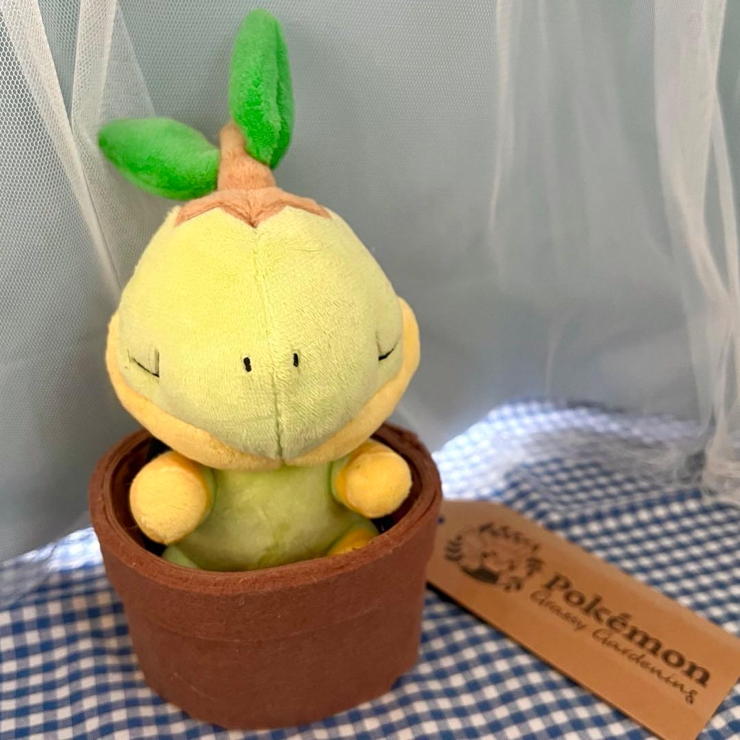 Pokémon Grassy Gardening ナエトル ぬいぐるみ