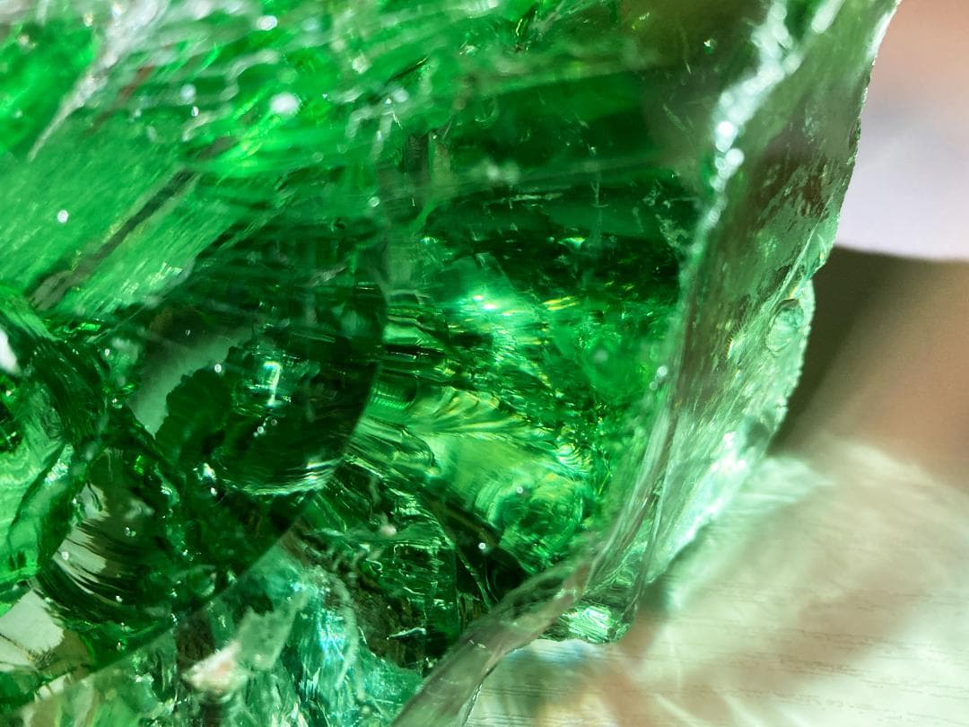 アンダラクリスタル（グリーン）シエラネバダ産 原石／約999g 特大サイズ