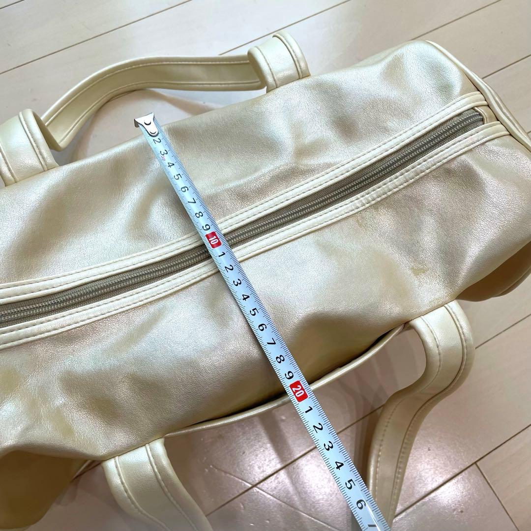 【レア美品】ニューバランス　NEW BALANCE レザー　ボストンバッグ　旅行