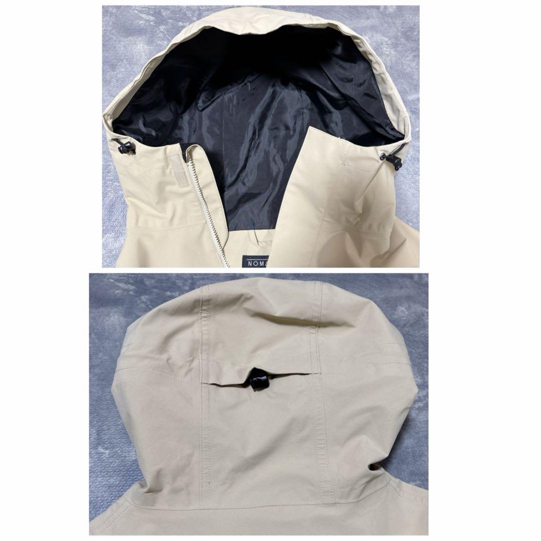 ノマディック NOMADIK スノーボードウェア 上下セット L カモフラ