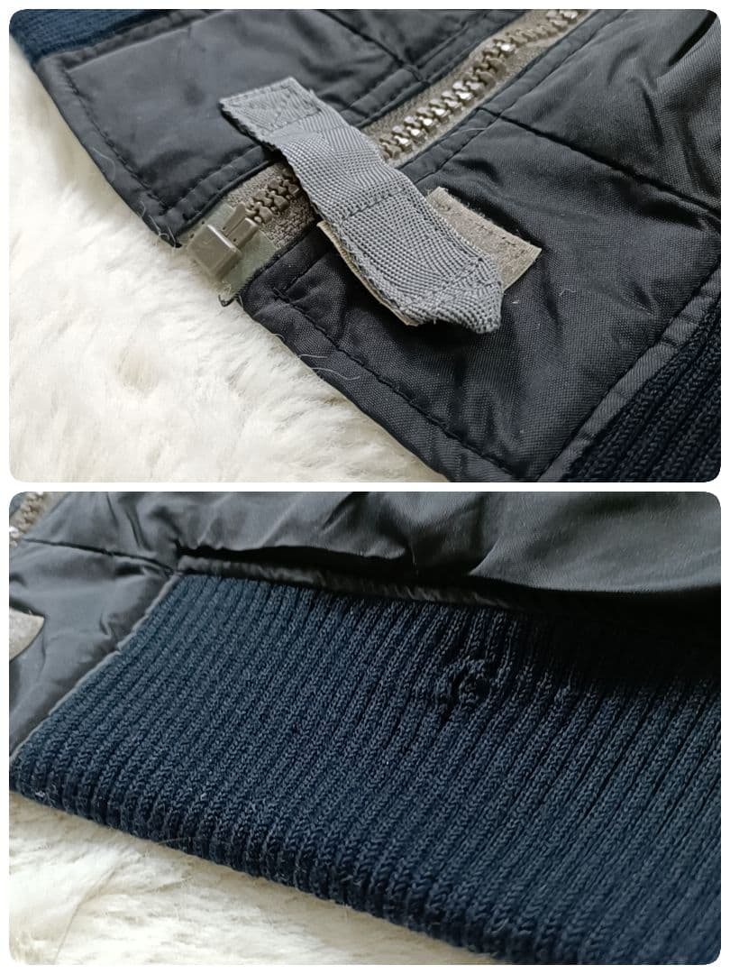 極希少✨80〜90s AVIREX MA-1 フライトジャケット 新品 短丈 М