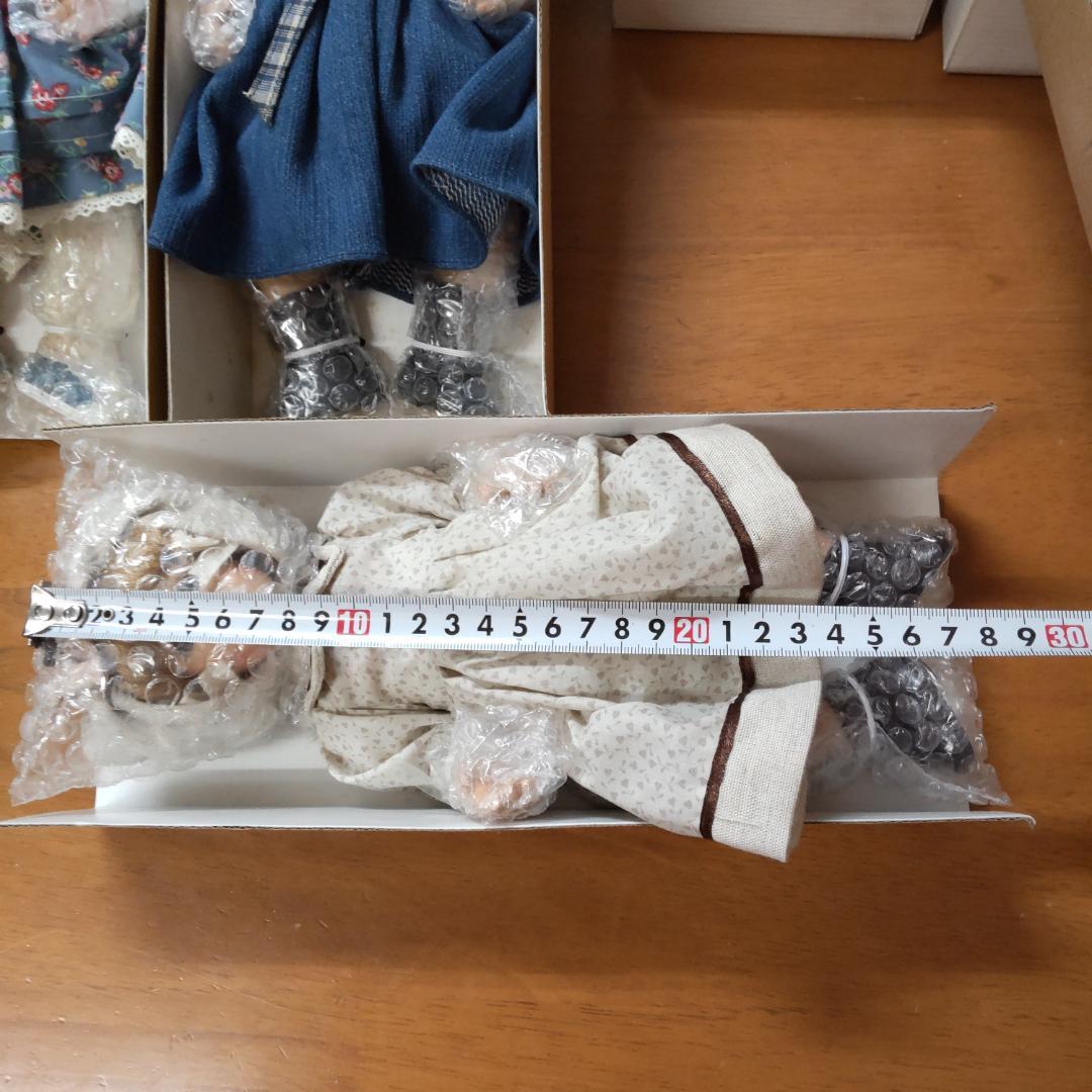 人形　4体　ドール　現代人形　かわいい　セット シッティング