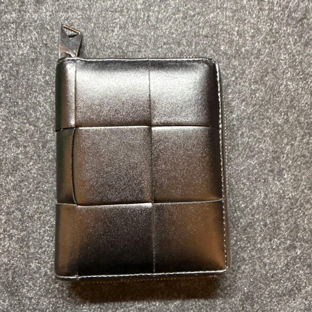 Bottega Veneta 二つ折り財布 黒