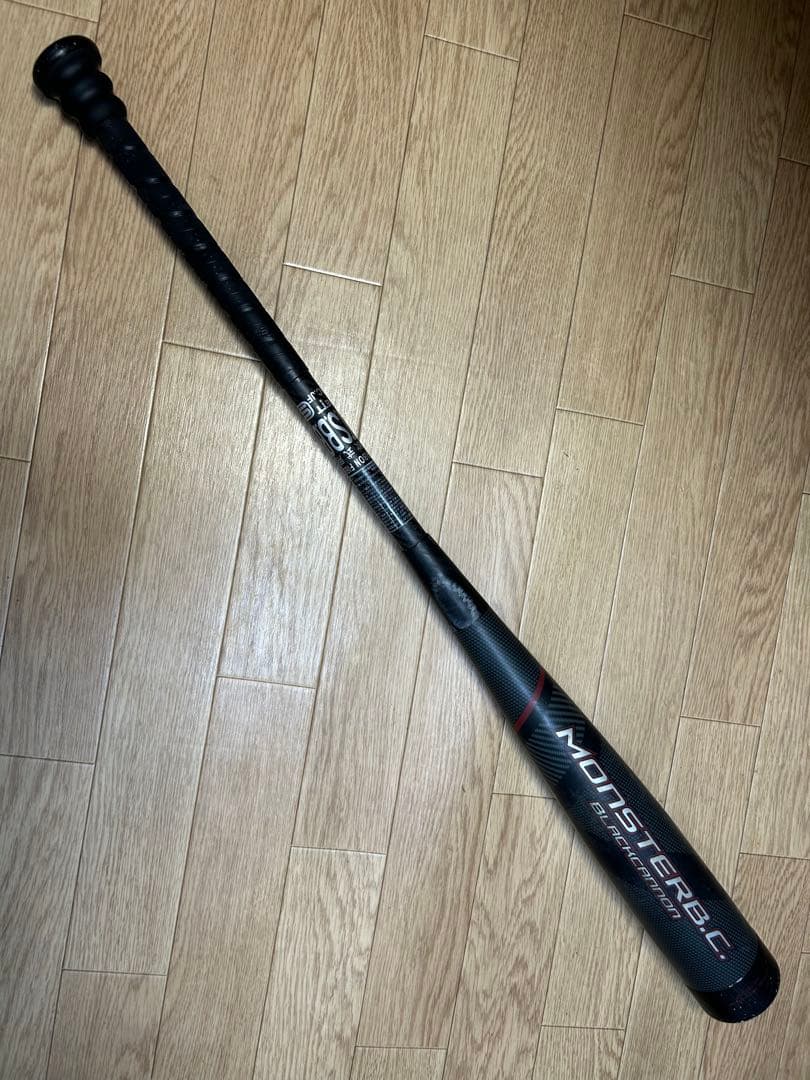 ZETT 軟式バット　モンスターブラックキャノン　84CM（バットケース付）