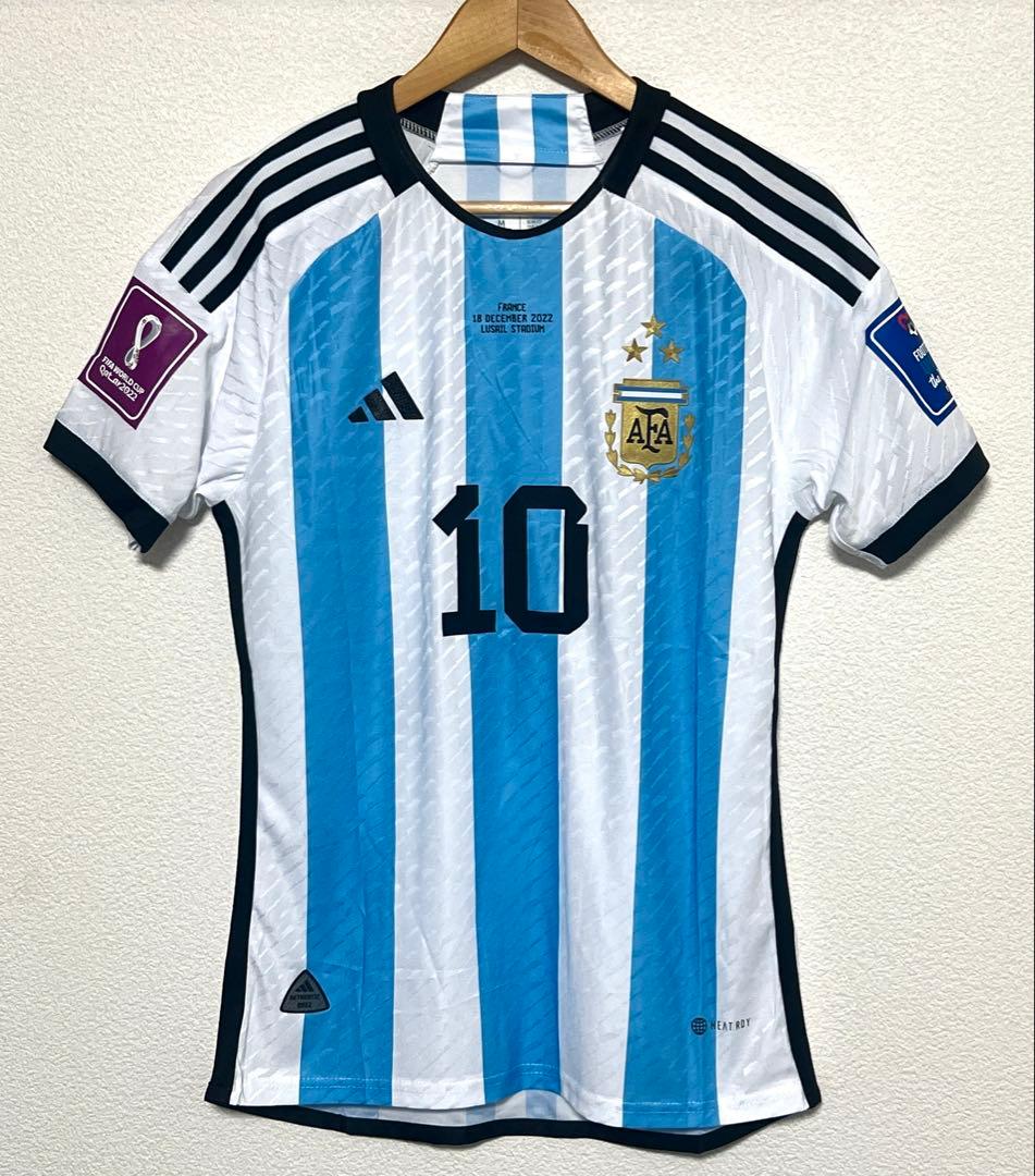 adidas サッカーアルゼンチン代表 メッシ 10番 2022 カタールW杯