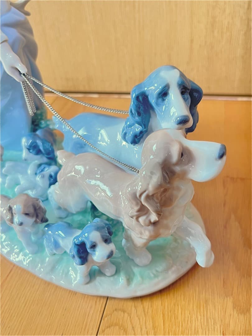 リヤドロ [仔犬たちの行進] 無疵 共箱 LLADRO プリビレッジ