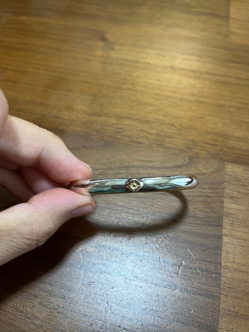 アリゾナフリーダム SV925 K18 甲丸バングル
