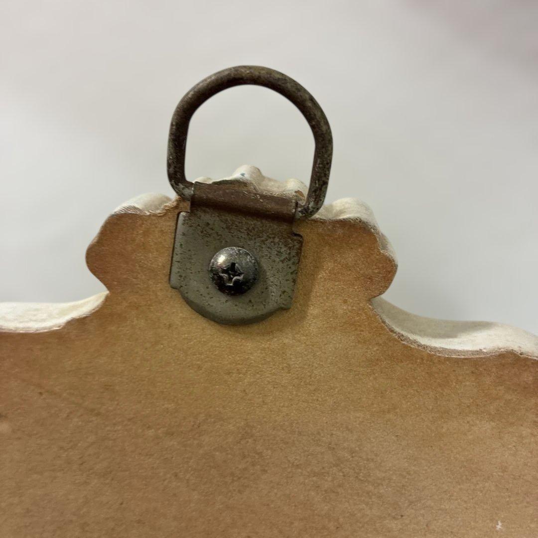 大型 天使装飾 ロココ調　ウォールミラー アンティーク調　壁掛け　姫系インテリア