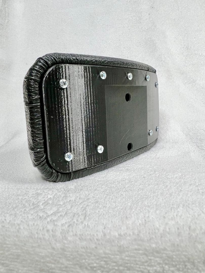 リカンベント向け　汎用ヘッドレスト　ビニールレザー仕上げ　フレームはご自身で！